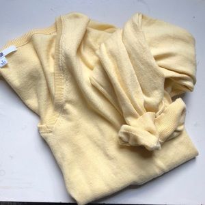 Butter Yellow Uniqlo sweater